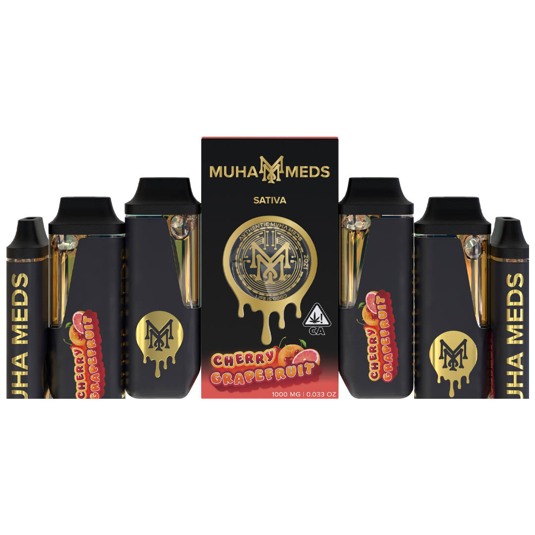 MUHA MEDS CHERRY GRAPEFRUIT | SATIVA 2000MG THC For Sale | Muha Meds USA