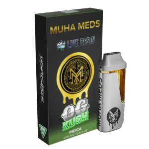 MUHA MEDS OG KUSH | INDICA 1000MG LIVE RESIN THC For Sale | Muha Meds USA