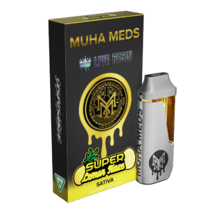 MUHA MEDS SUPER LEMON HAZE | SATIVA 1000MG LIVE RESIN THC For Sale | Muha Meds USA
