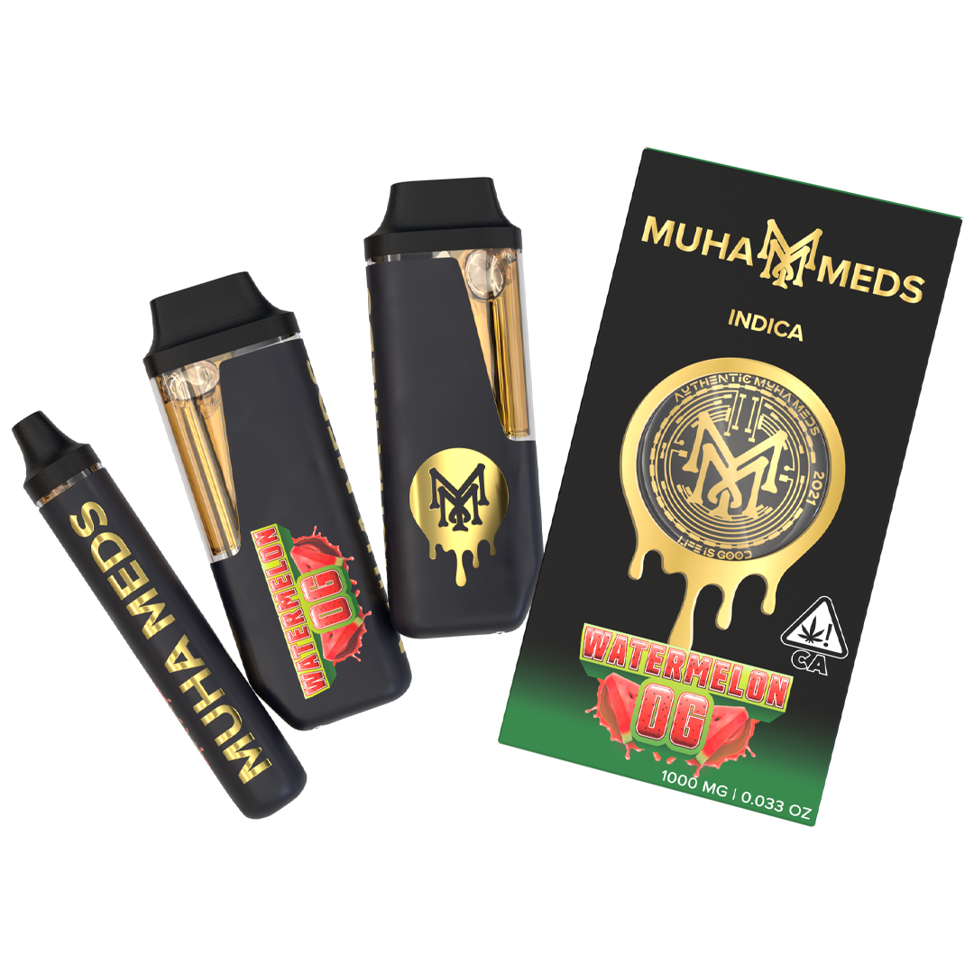 MUHA MEDS WATERMELON OG | INDICA 2000MG THC For Sale | Muha Meds USA
