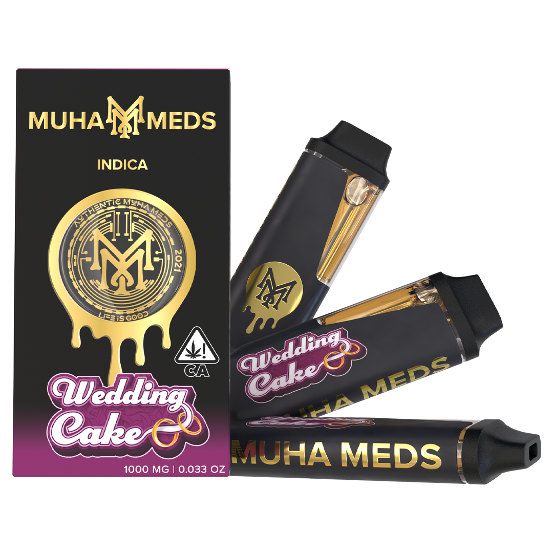 MUHA MEDS WEDDING CAKE | INDICA 2000MG THC For Sale | Muha Meds USA